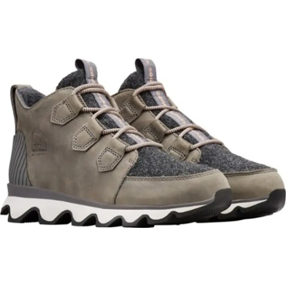 Sorel Kinetic Caribou Waterproof Boot Quarry Women's Size 8.5 - Picture 1 of 7